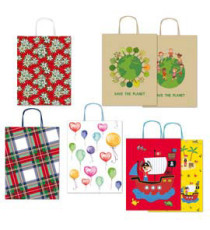 Shoppers - con manici - 36x41x12 cm - fantasie assortite - Rex Sadoch Shoppers - con manici - 36x41x12 cm - fantasie assortite - Rex Sadoch