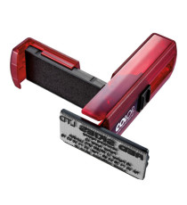 Timbro Pocket Stamp Plus 40 - autoinchiostrante - 23 x 59 mm - 6 righe - rosso rubino - Colop Timbro Pocket Stamp Plus 40 - autoinchiostrante - 23 x 59 mm - 6 righe - rosso rubino - Colop