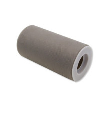 Tulle in rotolo - 12,5 cm x 25 mt - argento opaco - Big Party Tulle in rotolo - 12,5 cm x 25 mt - argento opaco - Big Party