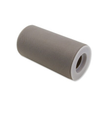Tulle in rotolo - 12,5 cm x 25 mt - argento opaco - Big Party Tulle in rotolo - 12,5 cm x 25 mt - argento opaco - Big Party