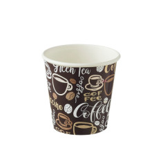 Bicchiere monouso in carta Coffee - 75 ml - Leone - conf. 1000 pezzi