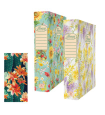 Cartella progetti Nature Flowers - 26x34cm - dorso 7cm - con elastico - Pigna Cartella progetti Nature Flowers - 26x34cm - dorso 7cm - con elastico - Pigna