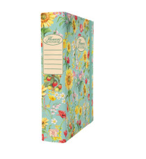 Cartella progetti Nature Flowers - 26x34cm - dorso 7cm - con elastico - Pigna