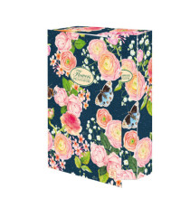 Cartella progetti Nature Flowers - 26x34cm - dorso 7cm - con elastico - Pigna