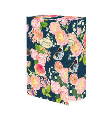 Cartella progetti Nature Flowers - 26x34cm - dorso 7cm - con elastico - Pigna