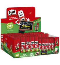Colla Stick - 43 gr + 11 gr - bianco - Pritt - expo 50 + 25 pz