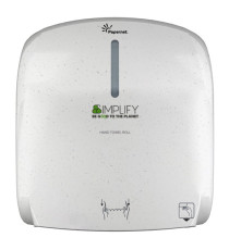 Distributore asciugamani piegati a Z/W Simplify - 29 x 10,8 x 33,6 cm - white wood - Papernet Distributore asciugamani piegati a Z/W Simplify - 29 x 10,8 x 33,6 cm - white wood - Papernet