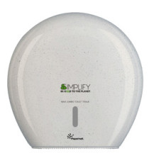 Distributore Jumbo Simplify - 34,5 x 14,8 x 34,5 cm - white wood - Papernet Distributore Jumbo Simplify - 34,5 x 14,8 x 34,5 cm - white wood - Papernet