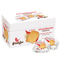 Le Fresche Biscottate - GrissinBon - multipack da 48 monoporzioni (15 gr cad) Le Fresche Biscottate - GrissinBon - multipack da 48 monoporzioni (15 gr cad)