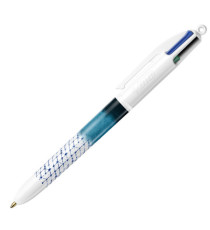 Penna a sfera 4 Colors Decor - fantasie assortite - Bic - expo 30 pezzi Penna a sfera 4 Colors Decor - fantasie assortite - Bic - expo 30 pezzi