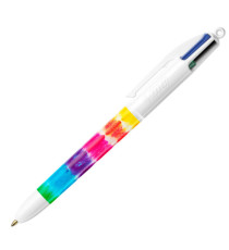 Penna a sfera 4 Colors Decor - fantasie assortite - Bic - expo 30 pezzi Penna a sfera 4 Colors Decor - fantasie assortite - Bic - expo 30 pezzi
