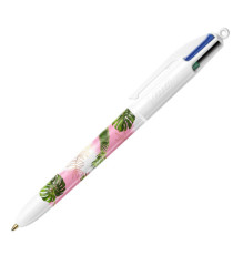 Penna a sfera 4 Colors Decor - fantasie assortite - Bic - expo 30 pezzi Penna a sfera 4 Colors Decor - fantasie assortite - Bic - expo 30 pezzi