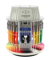 Penna a sfera Jotter Original Carousel - colori assortiti - Parker - expo 40 pezzi Penna a sfera Jotter Original Carousel - colori assortiti - Parker - expo 40 pezzi