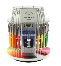 Penna a sfera Jotter Original Carousel - colori assortiti - Parker - expo 40 pezzi Penna a sfera Jotter Original Carousel - colori assortiti - Parker - expo 40 pezzi