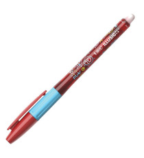 Penna sfera Gelocity Illusion - gel cancellabile - punta 0,7 mm - rosso - Bic - conf. 12 pezzi Penna sfera Gelocity Illusion - gel cancellabile - punta 0,7 mm - rosso - Bic - conf. 12 pezzi