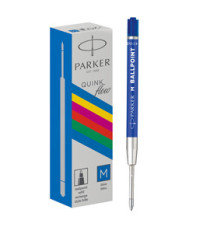 Refill sfera Quinkflow - punta media - plastica - blu - Parker Refill sfera Quinkflow - punta media - plastica - blu - Parker
