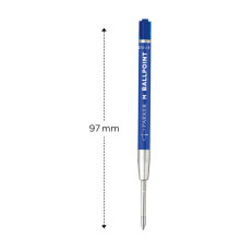 Refill sfera Quinkflow - punta media - plastica - blu - Parker Refill sfera Quinkflow - punta media - plastica - blu - Parker