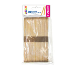 Stecca in legno - 18 x 150 mm - DECO - conf. 50 pezzi