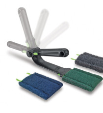 Tamponi bassa aggressività Fryer&Kitchen Cleaning Tool - blu - Scotch-Brite - conf. 6 pezzi