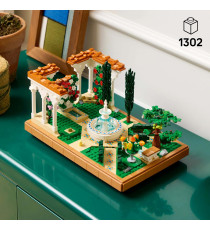 Lego Icons - Il giardino della fontana - Lego 10359 1302pz ANNI 18+