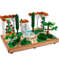 Lego Icons - Il giardino della fontana - Lego 10359 1302pz ANNI 18+