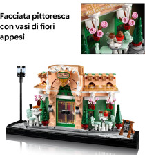 Lego Icons - Café francese - Lego 10362 Benvenuti al Café Fleur, French Cafè 1101pz Anni18+