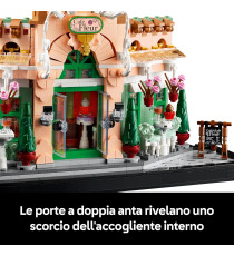 Lego Icons - Café francese - Lego 10362 Benvenuti al Café Fleur, French Cafè 1101pz Anni18+