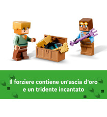 Lego Minecraft - L’Armeria - Lego 21252  Autentico giocattolo da gaming 203pz Anni 7+
