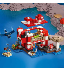Lego Minecraft - La casa del Mooshroom - Lego 21270 Gioco di ruolo con tanti personaggi Minecraft 500pz Anni 8+