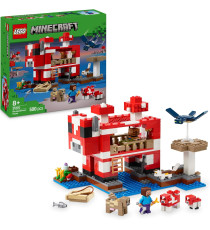 Lego Minecraft - La casa del Mooshroom - Lego 21270 Gioco di ruolo con tanti personaggi Minecraft 500pz Anni 8+