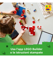 Lego Minecraft - La casa del Mooshroom - Lego 21270 Gioco di ruolo con tanti personaggi Minecraft 500pz Anni 8+