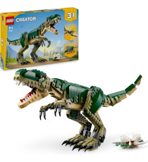 Lego Creator 3 in 1 - T. rex - Lego 31151 3 Modellini Snodabili come T. Rex, Triceratopo o Pterodattilo 626pz Anni 9+