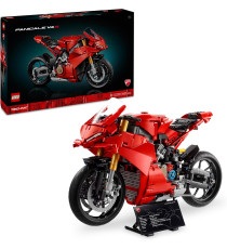 Lego Technic - Motocicletta Ducati Panigale V4 S - Lego 42202 Cambio realistico pedale a 3 velocità Anni 18+ 1603pz