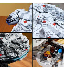 LEGO Star Wars - Millennium Falcon - Lego 75375 Kit Astronave da Collezione Anni 18+ 921pz LEGO Star Wars - Millennium Falcon - Lego 75375 Kit Astronave da Collezione Anni 18+ 921pz