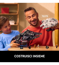 LEGO Star Wars - Millennium Falcon - Lego 75375 Kit Astronave da Collezione Anni 18+ 921pz LEGO Star Wars - Millennium Falcon - Lego 75375 Kit Astronave da Collezione Anni 18+ 921pz
