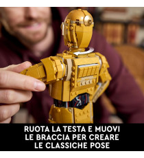 LEGO Star Wars - C-3PO - Lego 75398 Droide da costruire, personaggio da collezione Anni 18+ 1138pz LEGO Star Wars - C-3PO - Lego 75398 Droide da costruire, personaggio da collezione Anni 18+ 1138pz