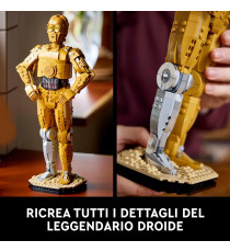 LEGO Star Wars - C-3PO - Lego 75398 Droide da costruire, personaggio da collezione Anni 18+ 1138pz LEGO Star Wars - C-3PO - Lego 75398 Droide da costruire, personaggio da collezione Anni 18+ 1138pz