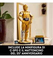LEGO Star Wars - C-3PO - Lego 75398 Droide da costruire, personaggio da collezione Anni 18+ 1138pz LEGO Star Wars - C-3PO - Lego 75398 Droide da costruire, personaggio da collezione Anni 18+ 1138pz