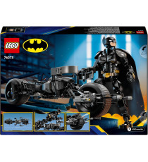Lego Dc Batman - Personaggio costruibile di Batman con Bat-Pod - Lego 76273 dal film da Il Cavaliere Oscuro Anni 12+ 713pz