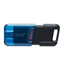 Pendrive 64GB USB-C datatraveler type-c DT80M Kingston DT80M-64GB 64 GB USB 3.2 Gen 1 Drive Flash USB-C TYPE-C Fino a 200 MB/s Pendrive 64GB USB-C datatraveler type-c DT80M Kingston DT80M-64GB 64 GB USB 3.2 Gen 1 Drive Flash USB-C TYPE-C Fino a 200 MB/s