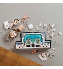 Lego Architecture - Fontana di Trevi - Lego 21062 con Facciata di Palazzo Poli e Sculture Anni 18+ 1880pz