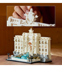Lego Architecture - Fontana di Trevi - Lego 21062 con Facciata di Palazzo Poli e Sculture Anni 18+ 1880pz