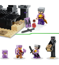 Lego Minecraft - The End Arena - Lego 21180 Introvabile Lava, Ender Drago e Enderman ANNI 8+ 252pz