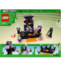 Lego Minecraft - The End Arena - Lego 21180 Introvabile Lava, Ender Drago e Enderman ANNI 8+ 252pz
