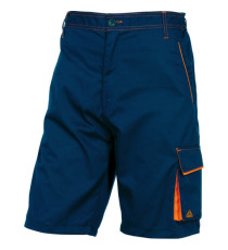 Bermuda da lavoro Panostyle M6BER - sargia/poliestere/cotone - taglia L - blu/arancio - Deltaplus Bermuda da lavoro Panostyle M6BER - sargia/poliestere/cotone - taglia L - blu/arancio - Deltaplus
