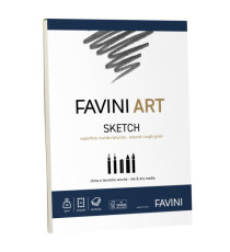 Blocco collato Sketch - A4- 90 gr - 40 fogli - Favini Art Blocco collato Sketch - A4- 90 gr - 40 fogli - Favini Art