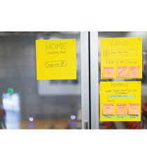 Blocco di fogli Super Sticky Big Notes - BN11-EU - 279 x 279 mm - giallo neon - 30 fogli - Post-it