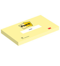 Blocco foglietti - 655 - 76 x 127 mm - giallo Canary - 100 fogli - Post-it Blocco foglietti - 655 - 76 x 127 mm - giallo Canary - 100 fogli - Post-it