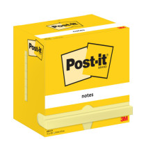 Blocco foglietti - 655 - 76 x 127 mm - giallo Canary - 100 fogli - Post-it Blocco foglietti - 655 - 76 x 127 mm - giallo Canary - 100 fogli - Post-it
