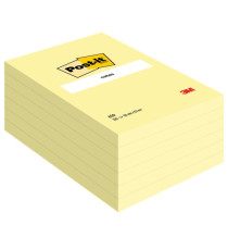 Blocco foglietti - 659 - 102 x 152 mm - giallo Canary - 100 fogli - Post-it Blocco foglietti - 659 - 102 x 152 mm - giallo Canary - 100 fogli - Post-it